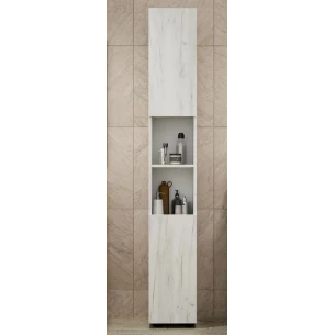 Шкаф-пенал для ванной Letta 3563_Letta25BathPenDC, 26x28x183 см