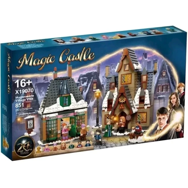 Blok konstruktor Harry Potter Hogsmeade Village Visit А19070, 851 hissə
