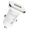 Автомобильное зарядное устройство Borofone BZ12A White