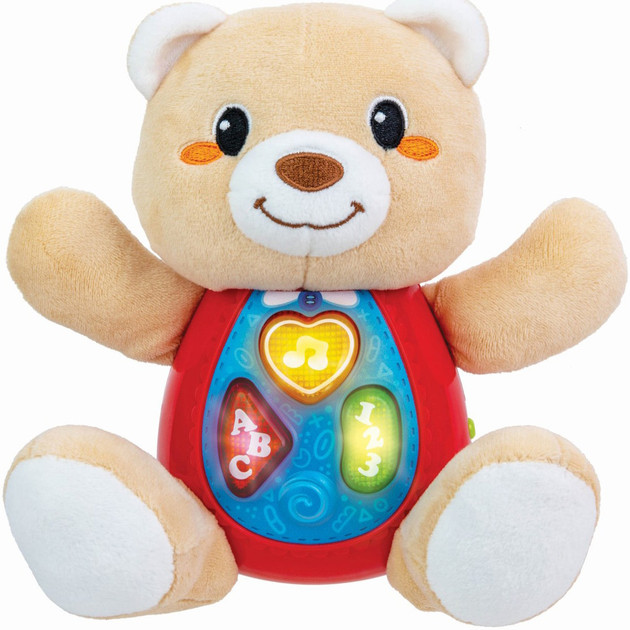 Интерактивная игрушка мишка для детей Winfat Sing 'n Learn With Me, 3+ месяцев Интерактивная игрушка мишка для детей Winfat Sing 'n Learn With Me, 3+ месяцев