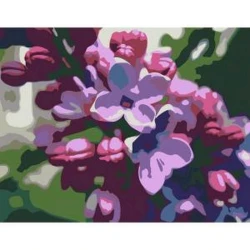 Акриловая живопись по номерам Rosa Start Сирень, 35х45см