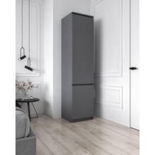 Şkaf ev_12116126, laminat, boz, 50x49x211 sm