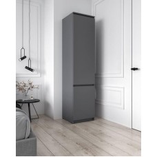 Şkaf ev_12116126, laminat, boz, 50x49x211 sm