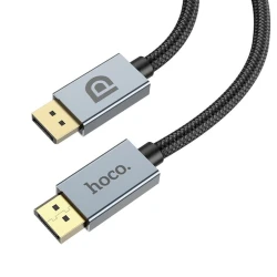 Видеокабель Hoco US04 DP 1.4 Male to Male 8K 60Hz, 3 м Видеокабель Hoco US04 DP 1.4 Male to Male 8K 60Hz, 3 м