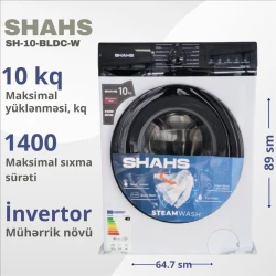 Paltaryuyan maşını Shahs SH-10-BLDC-WH White
