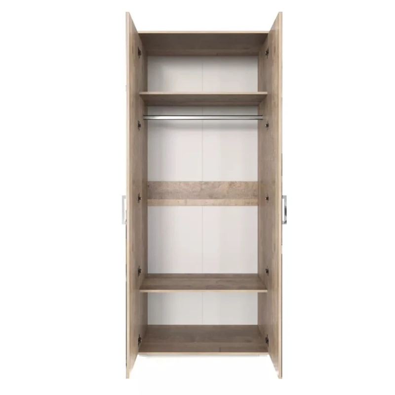 Шкаф Art Mebel Art-60-35, бежевый, ламинат, 210х60х50 см