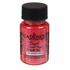 Akril boya-metallik Cadence Dora Metallic Paint 133 Red 50 ml