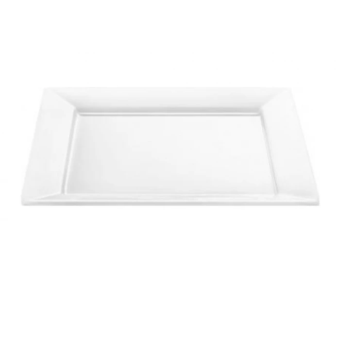 Блюдо Wilmax WL-991224/A квадрат, 29.5 см, фарфор, белый