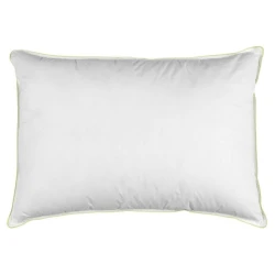 Yastıq JYSK Kronborg Okshornet 50x70 sm, pambıq, süni tiftik, ağ