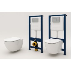 Unitaz Komplekt Cotton Asma 1190 / İnstalyasiya Dəsti