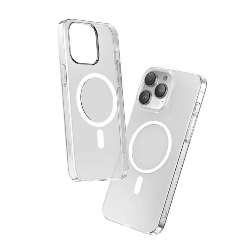 Чехол Green Lion Magsafe Delgado для Apple iPhone15 Pro Max Transparent Чехол Green Lion Magsafe Delgado для Apple iPhone15 Pro Max Transparent