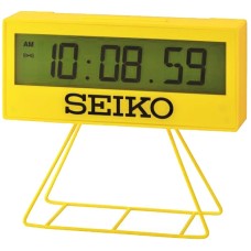 Masaüstü saat Seiko QHL083Y, 17.6x7.6x4.2 sm, sarı