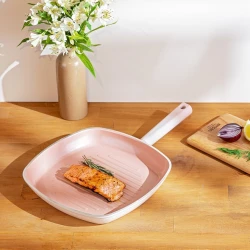 Tava Emsan Swiss Crystal, çəhrayı, 28 sm