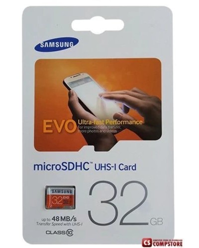 Yaddaş kartı microSD Samsung EVO 32GB Class 10 Micro SDHC Card