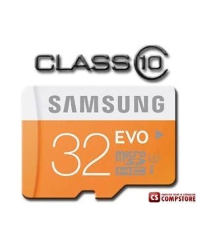Yaddaş kartı microSD Samsung EVO 32GB Class 10 Micro SDHC Card