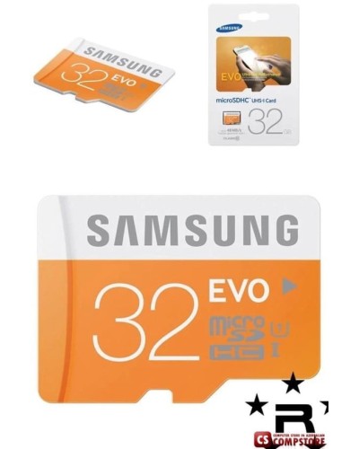 Yaddaş kartı microSD Samsung EVO 32GB Class 10 Micro SDHC Card