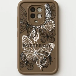 Çexol Xiaomi Redmi Not 9S üçün Butterfly