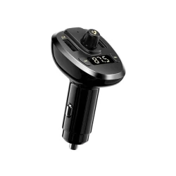 Автомобильное зарядное устройство Remax Bluetooth FM Black