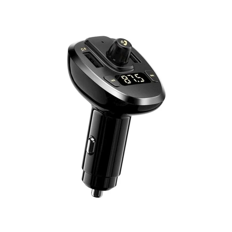 Автомобильное зарядное устройство Remax Bluetooth FM Black