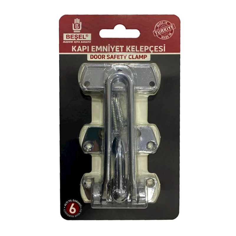 Предохранительный замок Beşel SOG-6638, серебристый Предохранительный замок Beşel SOG-6638, серебристый