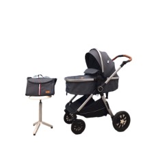 Uşaq arabası Kidilo H2D-GREY, boz
