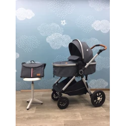 Детская коляска Kidilo H2D-GREY, серая