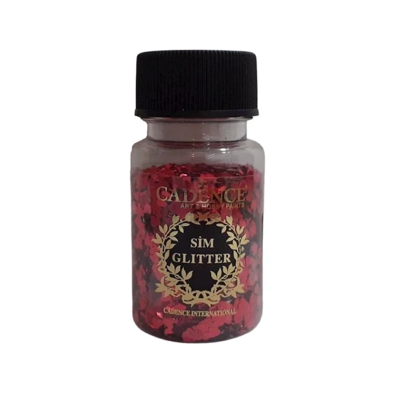 Сухие блестки Cadence Glitter Powder Heart, 45 мл