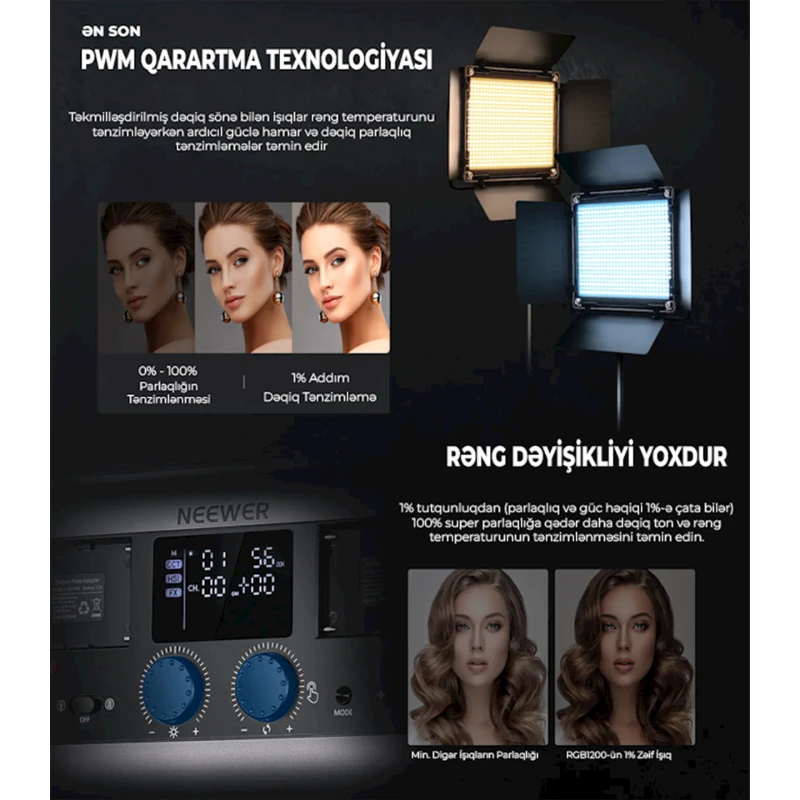 Светодиодная панель Neewer RGB1200 Светодиодная панель Neewer RGB1200