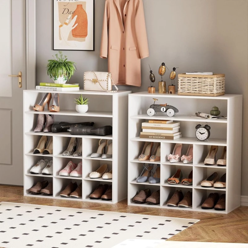 Ayaqqabı üçün stellaj Art Mebel, LDSP, ağ, 30x90x90 sm