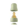 Бутылочка для кормления BIBS Baby Bottle Complete Set 0+ месяцев, 225 мл, стекло/латекс, зеленая