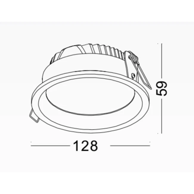 Spot Lustore LSS932A WT, ağ