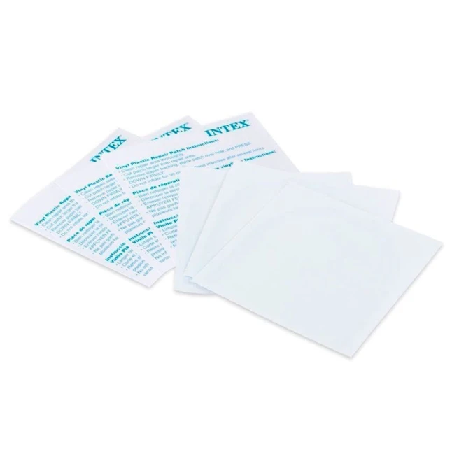 Ремонтный комплект для бассейна Intex 59631 с самоклеющейся заплаткой, 6 шт