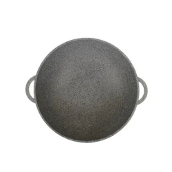 Сковорода-вок Биол Wok 30034PC Granite Gray, 2 ручки, со стеклянной крышкой, 30см Сковорода-вок Биол Wok 30034PC Granite Gray, 2 ручки, со стеклянной крышкой, 30см
