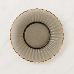 Boşqab Home Depo HOME0102, 19 sm, boz