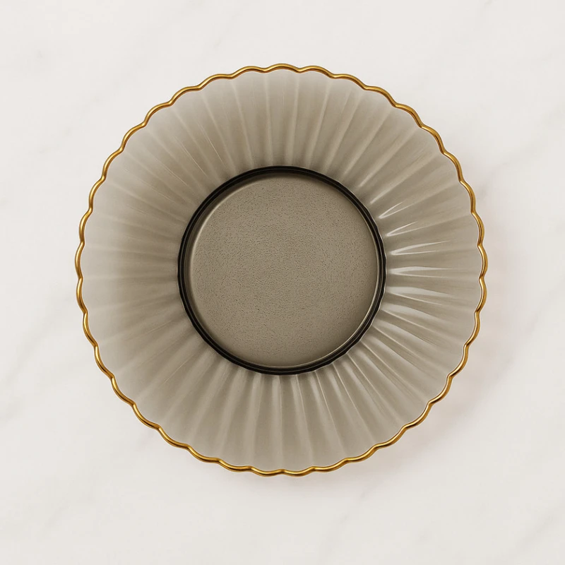 Тарелка Home Depo HOME0102, 19 см, серая Тарелка Home Depo HOME0102, 19 см, серая