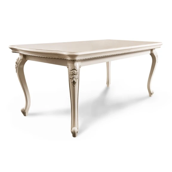 Masa Era Mebel Djakonda, 180/230x100x77.8 sm, krem Masa Era Mebel Djakonda, 180/230x100x77.8 sm, krem