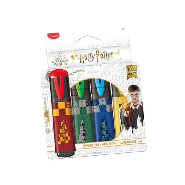 Markerlər dəsti Maped Harry Potter 740701 4 əd, 1.0-5.0 mm