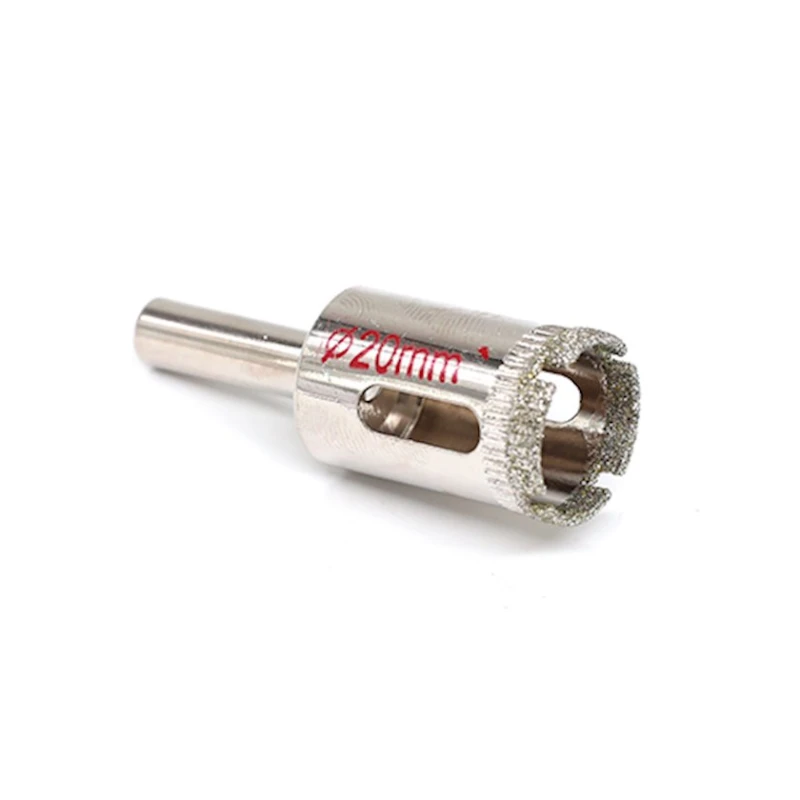 Burğulama başlığı şüşə/keramika üçün, 20 mm, gümüşü