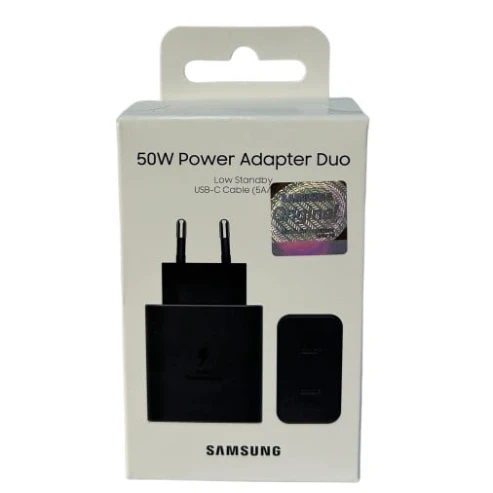 Сетевое зарядное устройство Samsung Power 50W Duo 5A Black