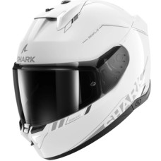 Motosiklet dəbilqəsi Shark Skwal i3 Blank SP White/Silver/Anthracite, ölçü XL