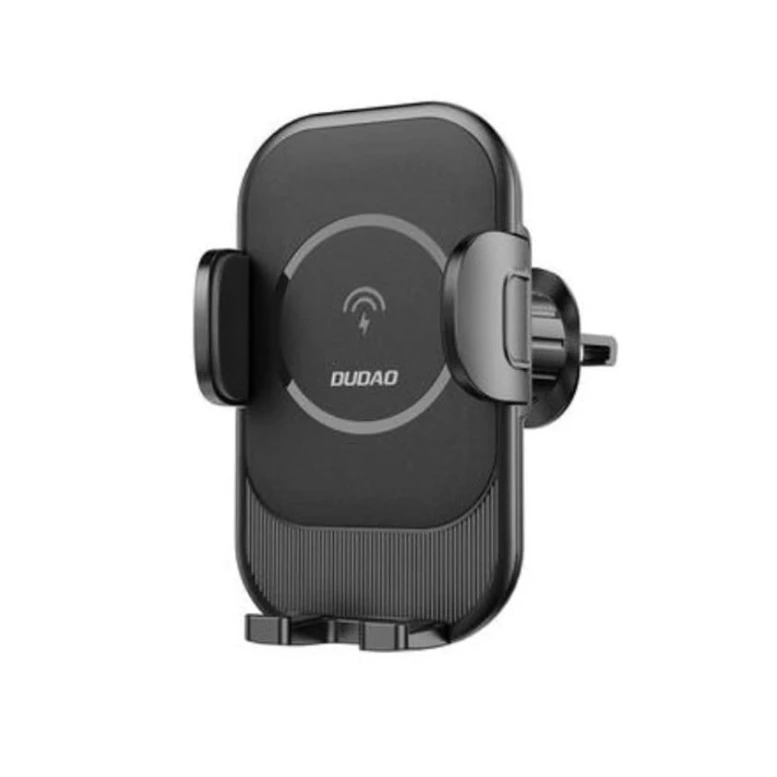 Автомобильный держатель для телефона Dudao F3Pro 15W, Черный Автомобильный держатель для телефона Dudao F3Pro 15W, Черный