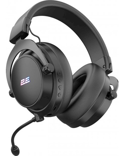 Simsiz qulaqlıqlar 2E Gaming Headset HG360 RGB WL 7.1 Black (681920371748)