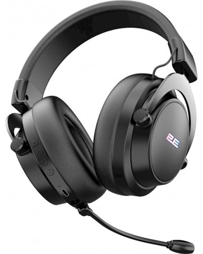 Simsiz qulaqlıqlar 2E Gaming Headset HG360 RGB WL 7.1 Black (681920371748)