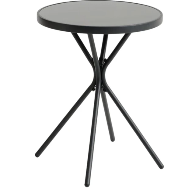 Садовый стол JYSK RADSTRUP, 60x70 см, черный Садовый стол JYSK RADSTRUP, 60x70 см, черный