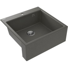 Mətbəx çanağı Deante Eridan ZQE_T10K, qranit, boz, 60x61x21.4 sm