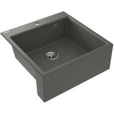Mətbəx çanağı Deante Eridan ZQE_T10K, qranit, boz, 60x61x21.4 sm