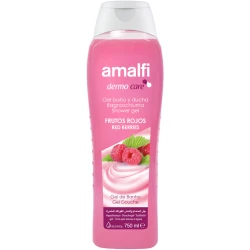 Гель для ванны и душа Amalfi Dermo Care Red Fruits, 750 мл