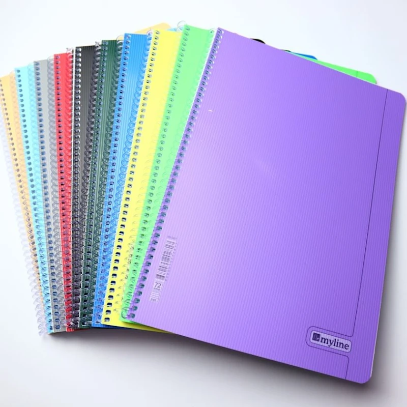 Тетрадь на спирали Myline, A4, 72 листа, товар в ассортименте Тетрадь на спирали Myline, A4, 72 листа, товар в ассортименте