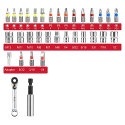 Набор бит P.I.T. ASET04-0024, 24 шт.