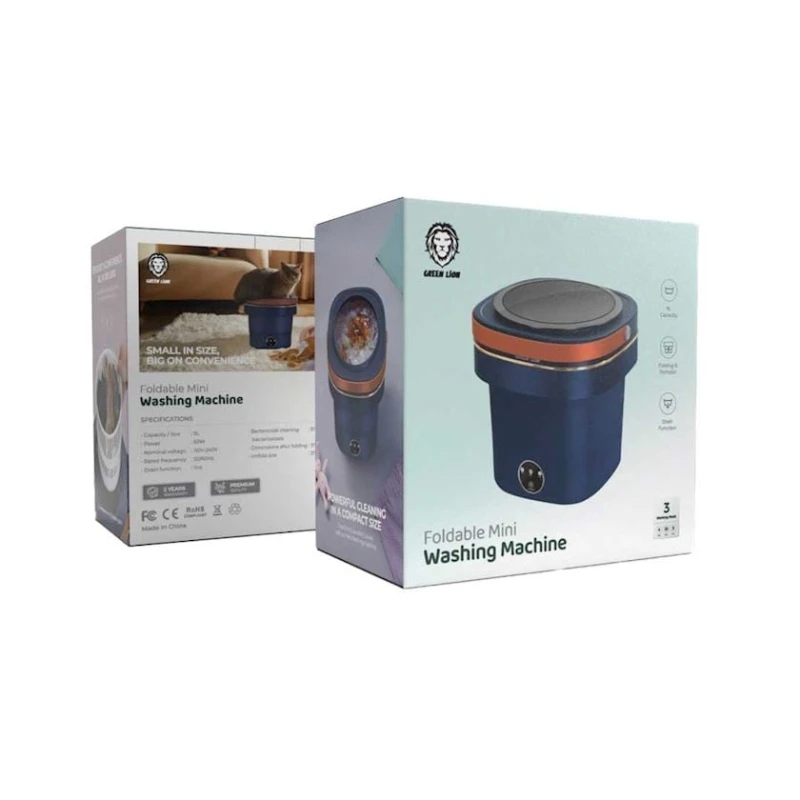 Стиральная машина Green Lion Foldable Mini Washing Machine Blue Стиральная машина Green Lion Foldable Mini Washing Machine Blue
